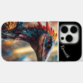 Rainbow Raptor's Gaze Case-Mate iPhone Case (Achterkant (horizontaal))
