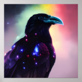 Rainbow Raven Poster (Voorkant)