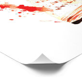 Rainbow Read Waterverf Book Nook Poster (Hoek)