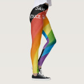 RAINBOW Red mijn planeet (aanpasbaar) Leggings (Rechts)