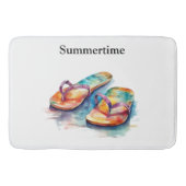 Rainbow Reef Flip Flops, op maat Badmat (Voorkant)