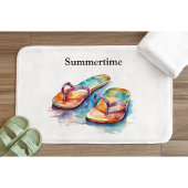 Rainbow Reef Flip Flops, op maat Badmat