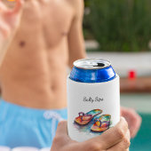 Rainbow Reef Flip Flops, op maat Blikjeskoeler