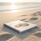 Rainbow Reef Flip Flops, op maat gemaakt Notitieboek