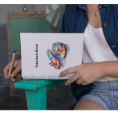 Rainbow Reef Flip Flops, op maat gemaakt Notitieboek