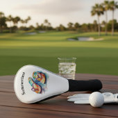 Rainbow Reef Flip Flops, op maat Golfheadcover