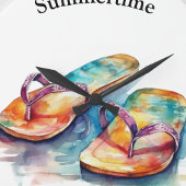 Rainbow Reef Flip Flops, op maat Grote Klok
