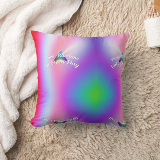 Rainbow Reflections Kussen (Deken)