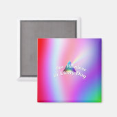 Rainbow Reflections Magneet (Voorkant / Achterkant)