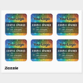 Rainbow Reiki Energy Worker Cosmic Product Labels (Vel)