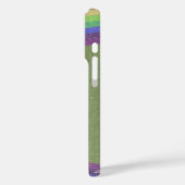 Rainbow Retro Fox Art Oranje Retro Case-Mate iPhone Case (Achterkant / Links)