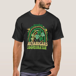 Rainbow Retro Vintage 2 van de Shenanigans Coordin T-shirt