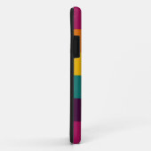 Rainbow Retro Wavy Pattern 2 Case-Mate iPhone Case (Achterkant/rechts)