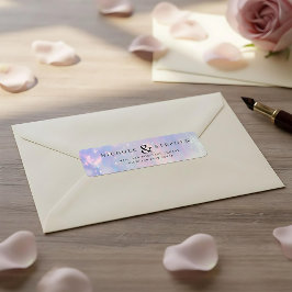 Rainbow Return-adres Etiket