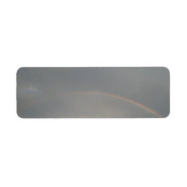 Rainbow Return-adreslabels Etiket