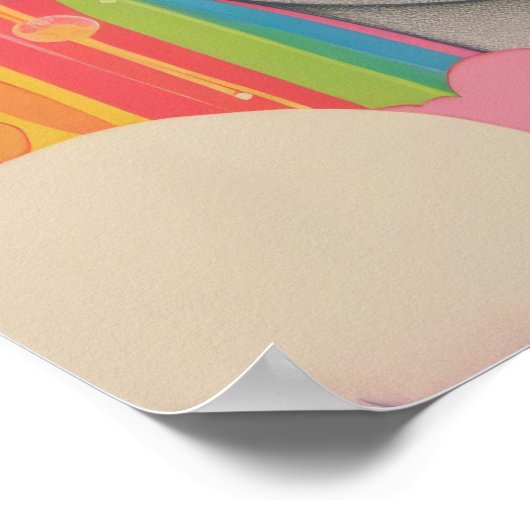 Rainbow Reverie Poster (Hoek)