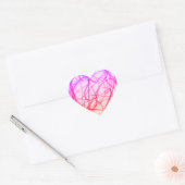 Rainbow Rhapsody Hart Sticker (Envelop)