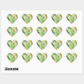 Rainbow Rhapsody Hart Sticker (Vel)