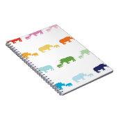 Rainbow Rhinos Notitieboek (Rechterzijde)