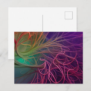 Rainbow Rhizomes Briefkaart