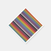 Rainbow Ribbon Cable Napkins Servetten (Hoek)