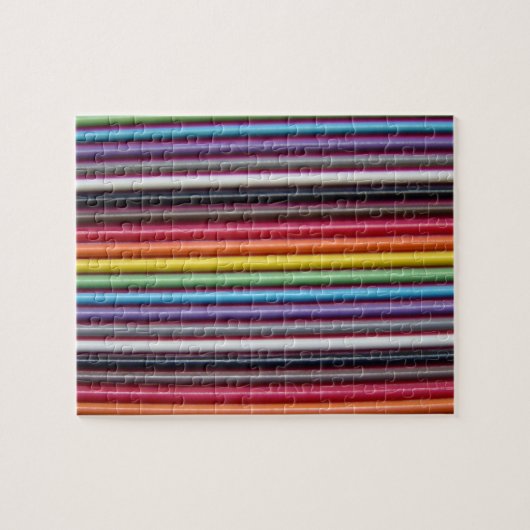 Rainbow Ribbon-kabel Legpuzzel (Horizontaal)