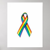 Rainbow Ribbon Poster (Voorkant)