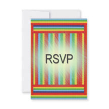 Rainbow Ribbon RSVP