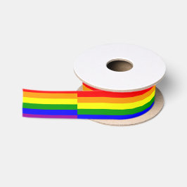 Rainbow Ribbon Satijnen Lint