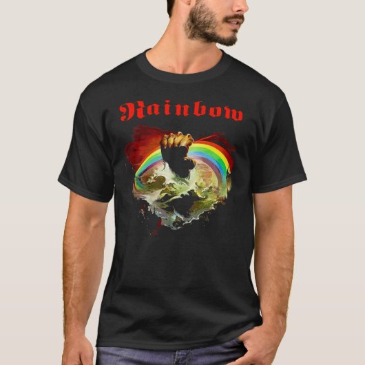 Rainbow Rising Ritchie Blackmore Rock Essential T- T-shirt (Voorkant)