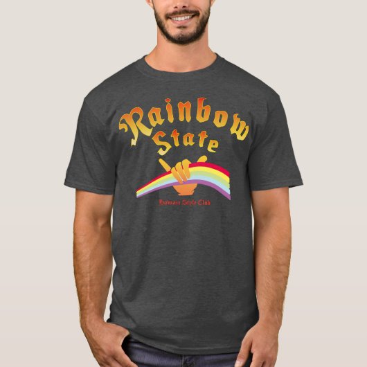 Rainbow Rising T-shirt (Voorkant)