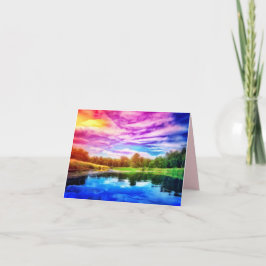 RAINBOW RIVER KLEIN WENSKAART KAART