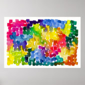 Rainbow Road Poster (Voorkant)