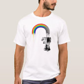 Rainbow Robot - T-Shirt (Voorkant)