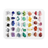 Rainbow Rock Crystal Collectie Gemstone Magnet Magneet (Horizontaal)