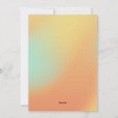 Rainbow Rocket Colorful Valentijnsdag Sparkly Feestdagenkaart (Achterkant)