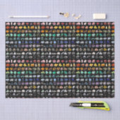 Rainbow Rocks Crystal Collectie Chart Tissuepapier (Craft)