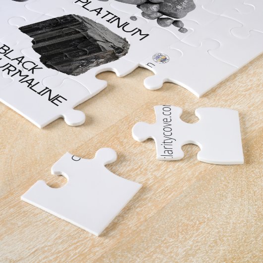 Rainbow Rocks Crystal Collectie Gemstone Puzzle Legpuzzel (Zijkant)