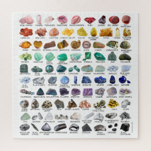 Rainbow Rocks Crystal Collectie Gemstone Puzzle Legpuzzel