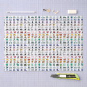 Rainbow Rocks Crystal Collectie Gift Tissue Paper Tissuepapier (Craft)