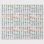 Rainbow Rocks Crystal Collectie Wrapping Paper Cadeaupapier (Vlak)