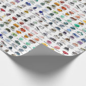 Rainbow Rocks Crystal Collectie Wrapping Paper Cadeaupapier (Hoek)
