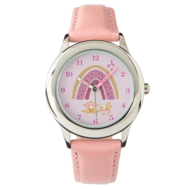 Rainbow Roestvrij staal Horloge (Voorkant)