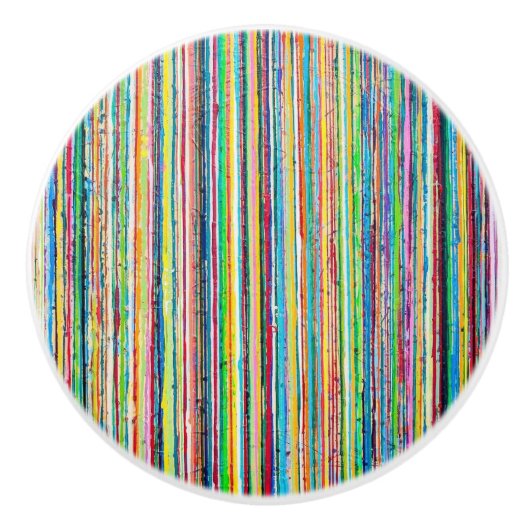 Rainbow Roll Keramische knop (Voorkant)