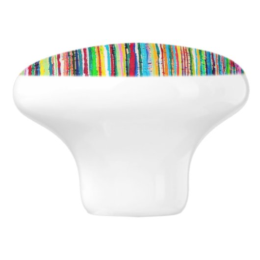 Rainbow Roll Keramische knop (Zijkant)
