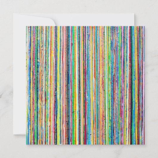 Rainbow Roll Platkaart Kaart (Voorkant)