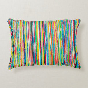 Rainbow Roll Poly Accent Pillow Decoratief Kussen