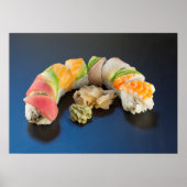 Rainbow Roll Sushi Poster (Voorkant)