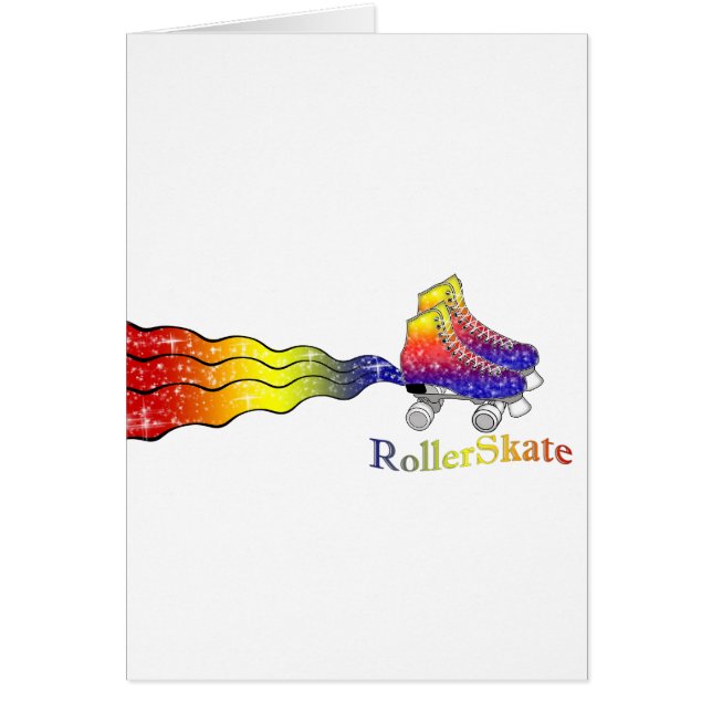 Rainbow Rollerskates (Voorkant)