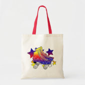 Rainbow Rollerskates Tote Bag (Voorkant)